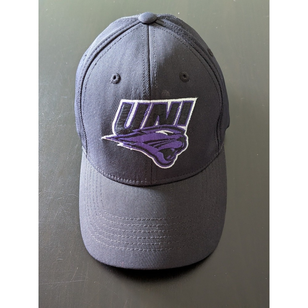 UNI Panthers Hat Captivating Headwear Strapback Cap OSFM Black Purple‎